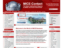 Tablet Screenshot of mice-contact.com